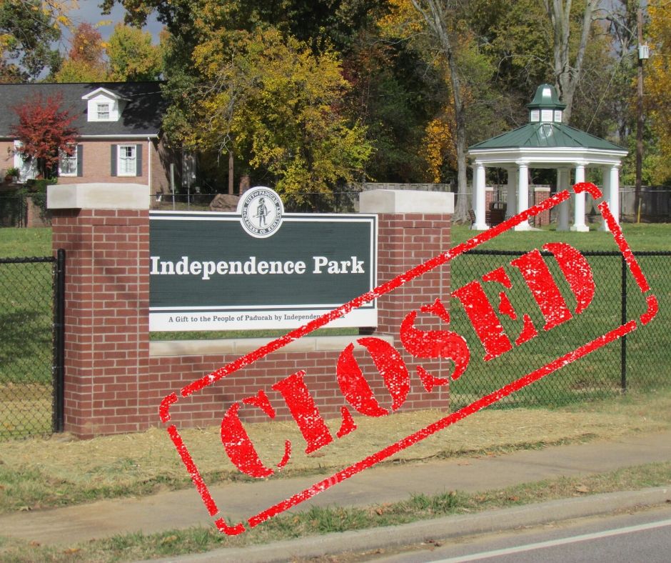 Independence Park closed