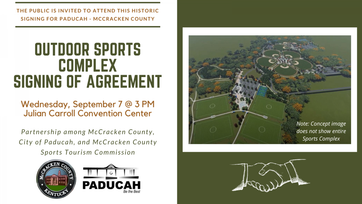 Community Invited to Celebrate Signing of Outdoor Sports Complex Agreement