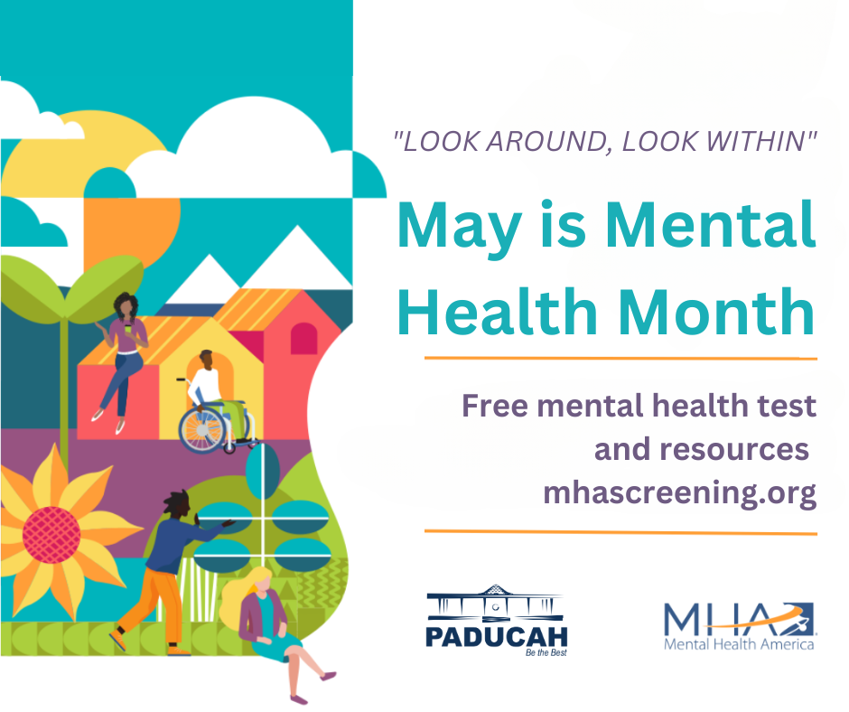 May is Mental Health Month graphic