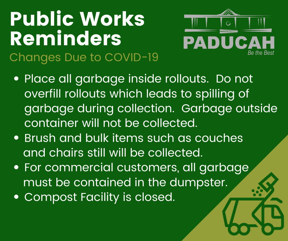 public works reminders