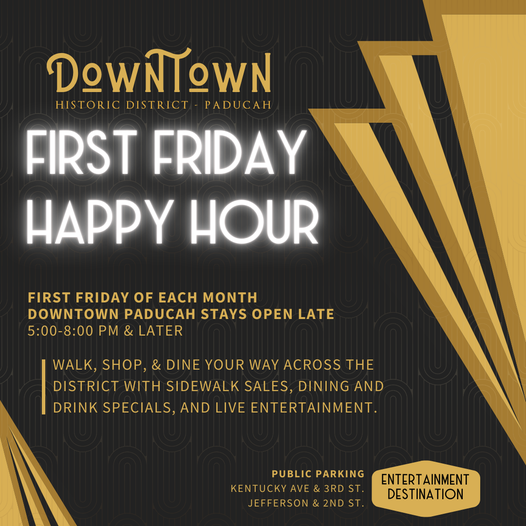 First Friday Happy Hour