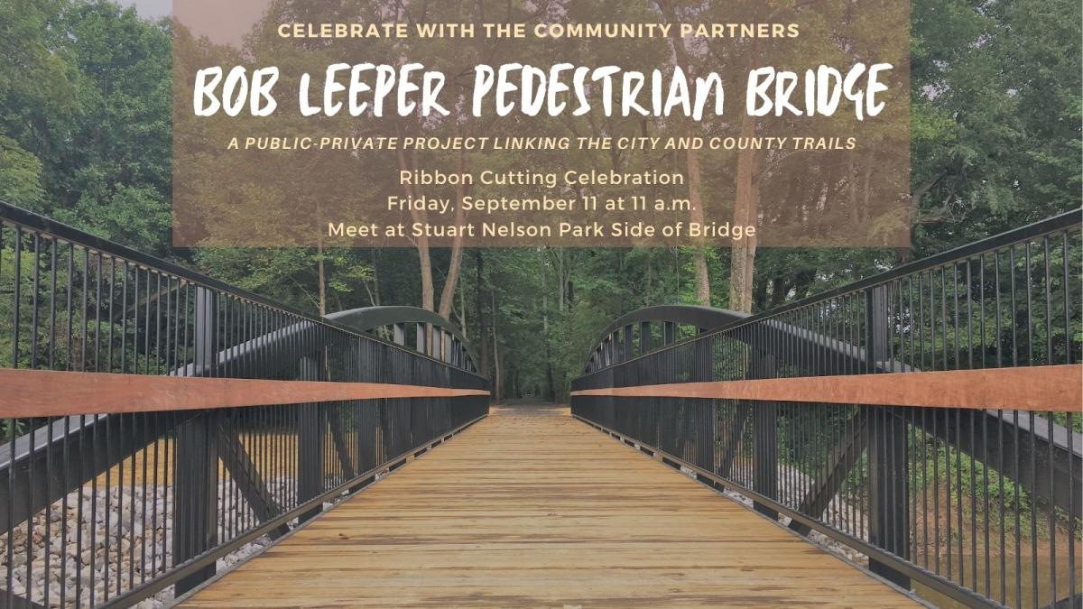 leeper bridge ribbon cutting invitation