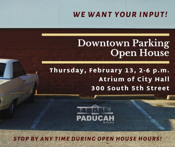 parking open house graphic