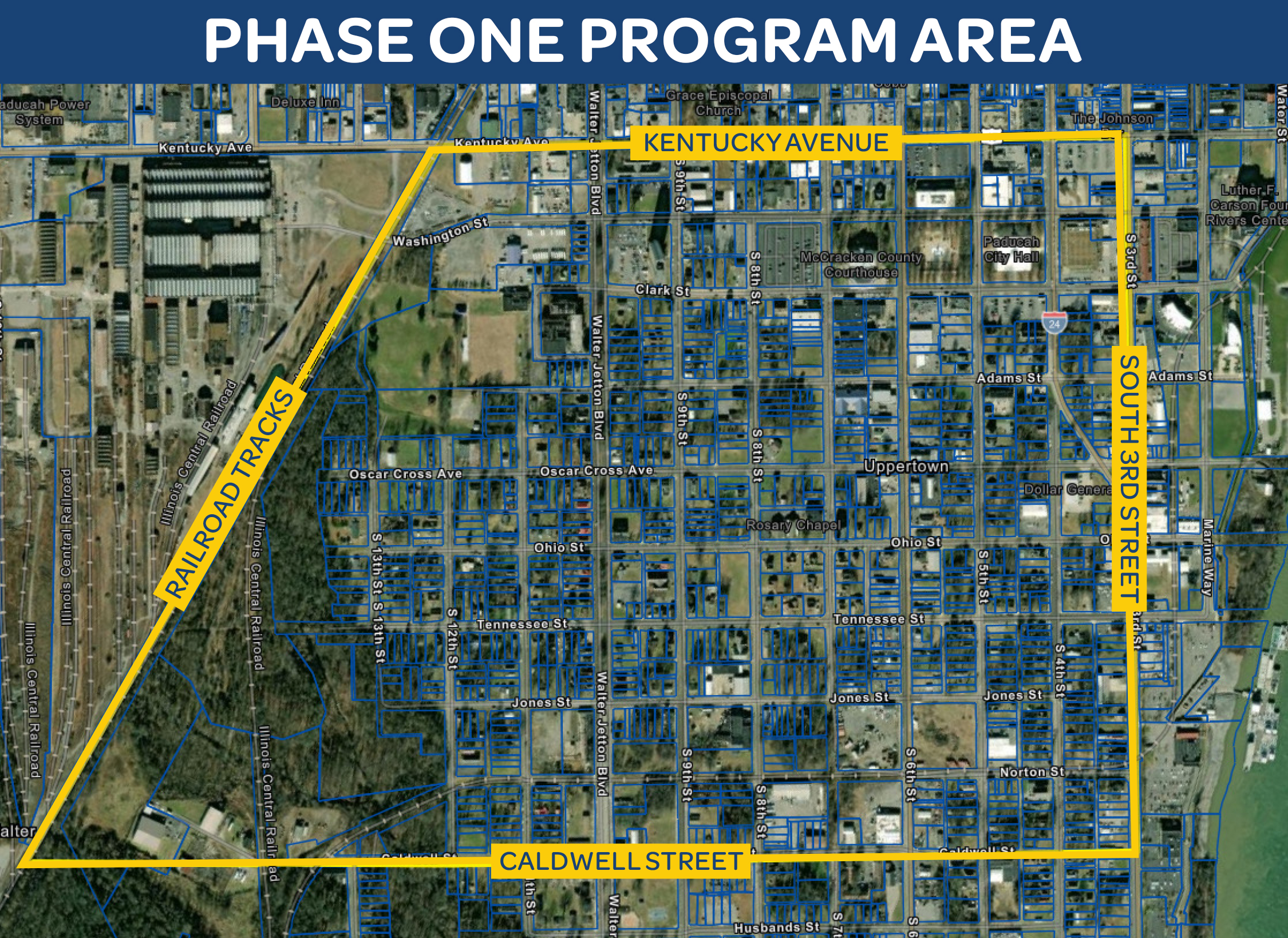 Southside Phase I Map area