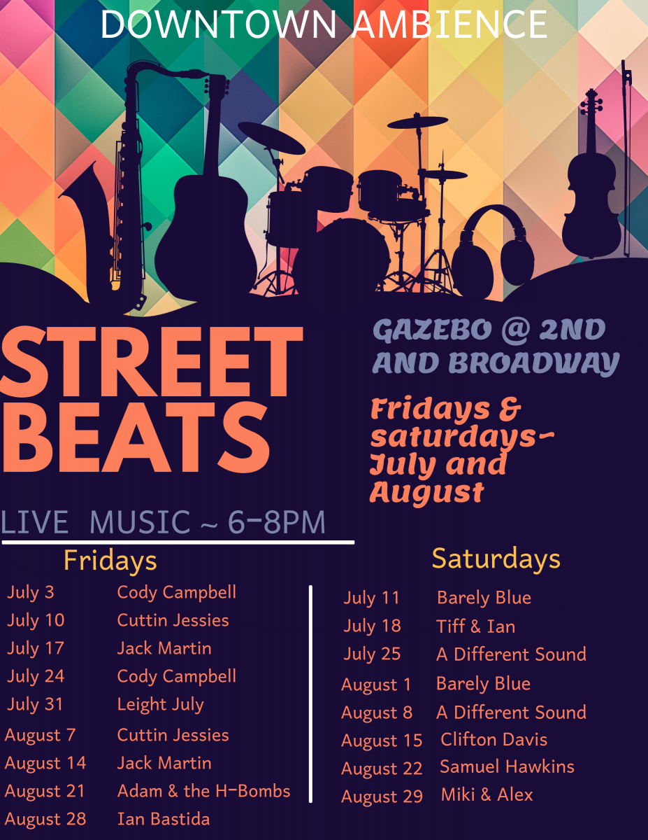 Street Beats Friday and Saturday Flyer