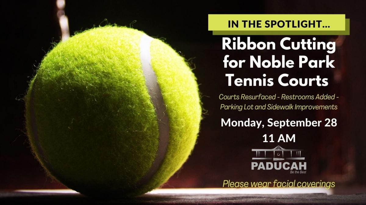 tennis court ribbon cutting invitation