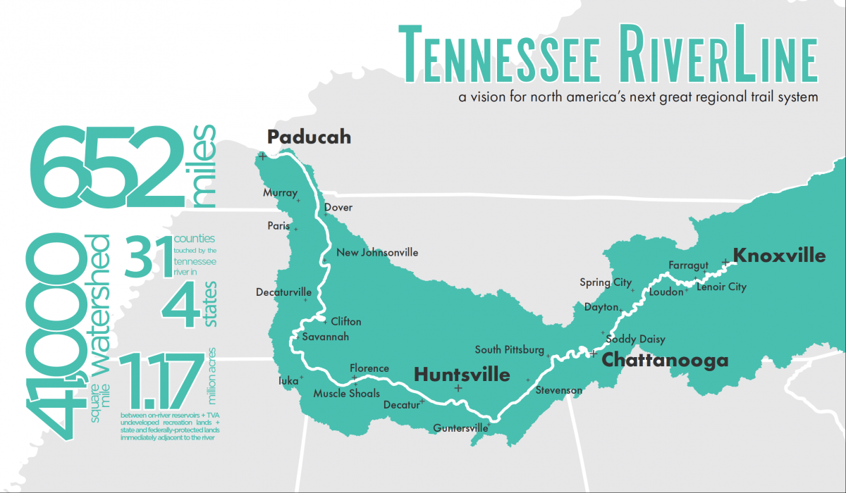 Tennessee RiverLine Map